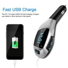 Load image into Gallery viewer, Car FM Wireless Transmitter USB Charge Hands-free Call MP3 Player