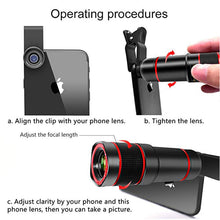Load image into Gallery viewer, Cell Phone Telescope Lens