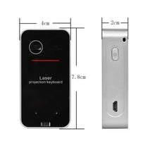 Load image into Gallery viewer, LEING FST Virtual Laser Keyboard Bluetooth Wireless Projector Phone Keyboard For Computer Pad Laptop With Mouse Function