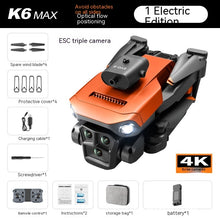Load image into Gallery viewer, K6 MAX UAV Three-camera HD Aerial Photography Obstacle Avoidance