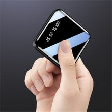 Load image into Gallery viewer, Mini Power Bank 20000 MAh Portable Mirror Digital Display Power Bank
