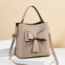 Load image into Gallery viewer, Classic Bucket Bow Women's Crossbody Bag - Large Capacity Portable Women's Handbag
