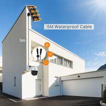 Load image into Gallery viewer, Solar Powered Wireless WiFi Surveillance Camera