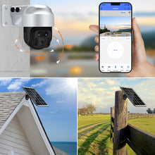 Load image into Gallery viewer, Solar Powered Wireless WiFi Surveillance Camera