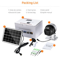 Load image into Gallery viewer, Solar Powered Wireless WiFi Surveillance Camera