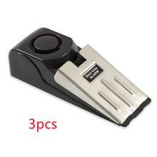 Load image into Gallery viewer, Electronic Burglar Alarm Intelligent Home Security Wedge Door Stop Alarm System Device Hotel Intruder Alert Detection