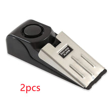 Load image into Gallery viewer, Electronic Burglar Alarm Intelligent Home Security Wedge Door Stop Alarm System Device Hotel Intruder Alert Detection