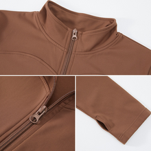 Load image into Gallery viewer, Fleece-Lined Yoga Jacket