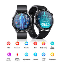 Load image into Gallery viewer, Advanced Health and Fitness Smartwatch with Tools to Manage Stress and Sleep, ECG App, SpO2, 24/7 Heart Rate-0