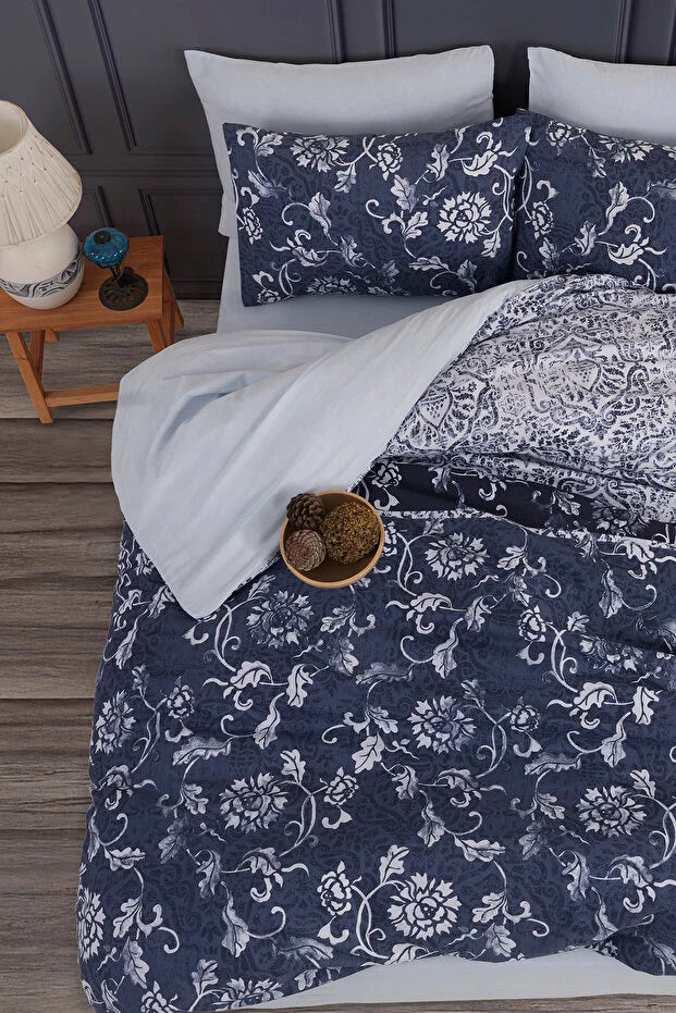 Elastic Sheet Duvet Cover Set for One Person