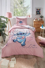 Load image into Gallery viewer, Stitch Aloha Single Disney Licensed Fitted Sheet Kids Duvet Cover Set