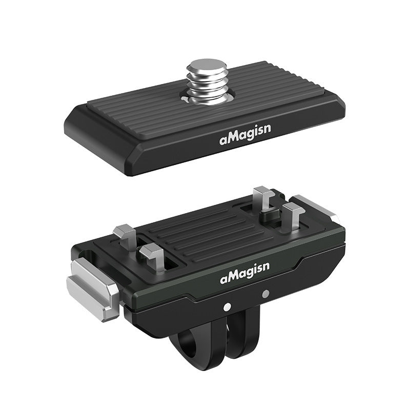 Magnetic Quick-Release Metal Sports Camera Accessory