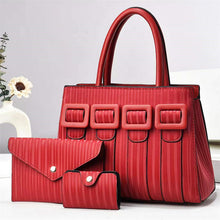 Load image into Gallery viewer, Three-Piece Sets Large Capacity Tote Woman Handbag
