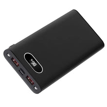 Load image into Gallery viewer, 20000Mah Power Bank Portable Charger External Battery Pack 22.5W Super Fast Charging With LED Display Flashlight Fit For IPhone Samsung