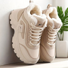 Load image into Gallery viewer, Womens Fleece-Lined High-Top Sporty Casual Warm Cotton Shoes