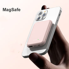 Load image into Gallery viewer, Mini Fast Charging Magnetic Wireless Power Bank 5000 MAh Portable
