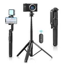 Load image into Gallery viewer, SK 03 Smartphone Selfie Stick 10M Wireless Bluetooth Control 1.5m Vertical Tripod For Camera