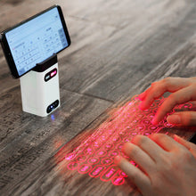 Load image into Gallery viewer, LEING FST Virtual Laser Keyboard Bluetooth Wireless Projector Phone Keyboard For Computer Pad Laptop With Mouse Function