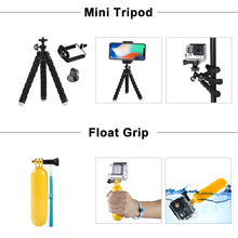 Load image into Gallery viewer, Sports Camera Accessories Nine Piece Set
