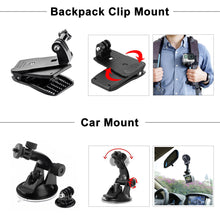 Load image into Gallery viewer, Sports Camera Accessories Nine Piece Set