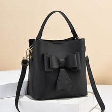 Load image into Gallery viewer, Classic Bucket Bow Women's Crossbody Bag - Large Capacity Portable Women's Handbag