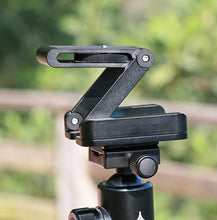 Load image into Gallery viewer, Compatible with Apple, Ulanzi Z Flex Tilt Tripod Head Aluminum Alloy Folding Quick Release Plate Stand Mount Spirit Level For Phones Camera