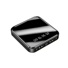 Load image into Gallery viewer, Mini Power Bank 20000 MAh Portable Mirror Digital Display Power Bank