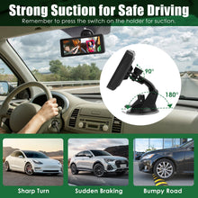 Load image into Gallery viewer, 1Pc 1080P Baby Car Camera For 2 Kids Dual Channel Car Baby Monitor Rear Facing Car Seat Camera With 120Degree Wide View 6.86In HD Split Screen Night Vision