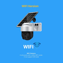 Load image into Gallery viewer, Solar Powered Wireless WiFi Surveillance Camera