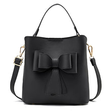 Load image into Gallery viewer, Classic Bucket Bow Women's Crossbody Bag - Large Capacity Portable Women's Handbag