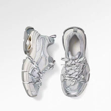 Load image into Gallery viewer, Silver Designer Dad-style Athletic Casual Shoes
