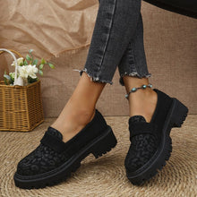 Load image into Gallery viewer, Platform Loafers Cozy Stylish And British-inspired Leather Shoes