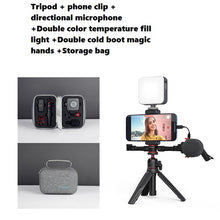 Load image into Gallery viewer, Portable Desktop Extension Tripod Live Vlog Mobile Phone Camera Stand Mini Selfie Stick