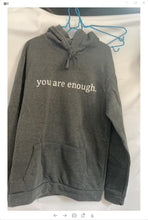 Load image into Gallery viewer, Dear Person Behind Me,the World Is A Better Place,with You In It,love,the Person In Front Of You,Women's Plush Letter Printed Kangaroo Pocket Drawstring Printed Hoodie Unisex Trendy Hoodies