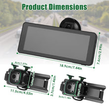 Load image into Gallery viewer, 1Pc 1080P Baby Car Camera For 2 Kids Dual Channel Car Baby Monitor Rear Facing Car Seat Camera With 120Degree Wide View 6.86In HD Split Screen Night Vision