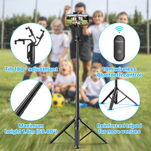 Load image into Gallery viewer, SK 03 Smartphone Selfie Stick 10M Wireless Bluetooth Control 1.5m Vertical Tripod For Camera
