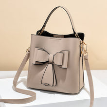 Load image into Gallery viewer, Classic Bucket Bow Women's Crossbody Bag - Large Capacity Portable Women's Handbag