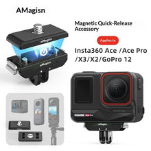 Load image into Gallery viewer, Magnetic Quick-Release Metal Sports Camera Accessory