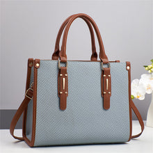 Load image into Gallery viewer, Exquisite Luxury Designer Bag - Women's Tote Shoulder Bags High Quality PU Leather Nylon Lining Open Closure Chain Stylish Trendy