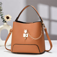 Load image into Gallery viewer, Classy Bucket Bag - Women Pu Leather Shoulder Women Bag Handbag Stylish Women Sling Bag Shoulder Ladies
