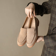 Load image into Gallery viewer, New Autumn Womens Shoes Chunky-heelLowheel Lowop Flats