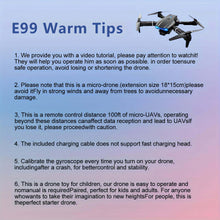 Load image into Gallery viewer, E99 Drone Quadcopter Dual Camera HD Aerial Photography Remote Control