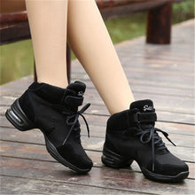 Load image into Gallery viewer, Mesh Dance Shoes For Women Square Dance Shoes Soft-soled Samba And Jazz Shoes