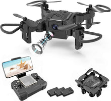 Load image into Gallery viewer, DE  V2 Mini Drone Selfie WIFI FPV With HD Camera Foldable Arm RC Quadcopter Toy