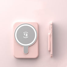 Load image into Gallery viewer, Mini Fast Charging Magnetic Wireless Power Bank 5000 MAh Portable