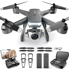 Load image into Gallery viewer, V14 Professional Drone 6K HD Dual Camera Wifi FPV Portable RC Quadcopter 2 BATTERY,Drones Suitable For Adults &amp; Beginners.Logistics Is Randomly Sent By UPS,USPS,Self-pickup.