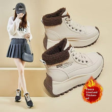 Load image into Gallery viewer, High-top Cotton Shoes With Thick Soles New Dad-style Kicks For Winter