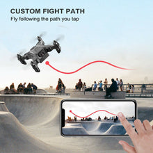 Load image into Gallery viewer, AU  V2 Mini Drone Selfie WIFI FPV With HD Camera Foldable Arm RC Quadcopter Toy.