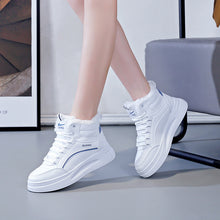 Load image into Gallery viewer, Fleece-lined High-top Insulated Casual Cotton Shoes