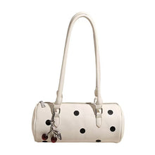 Load image into Gallery viewer, Cylindrical Women's Bag With Pendant
